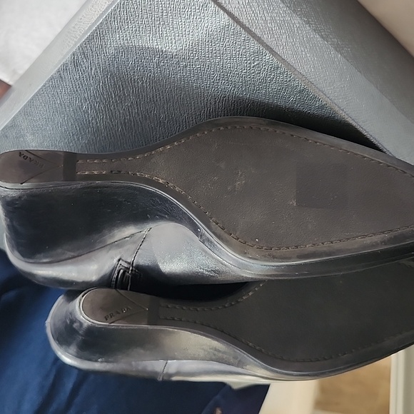 Prada leather wedge boots - Picture 5 of 8
